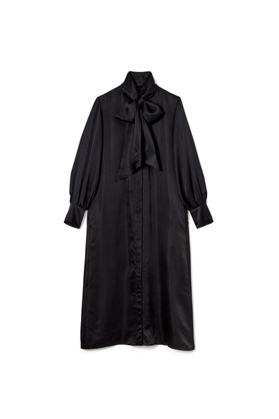 ブラウスワンピース BLACK