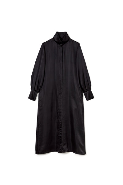 ブラウスワンピース BLACK