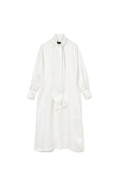 ブラウスワンピース WHITE