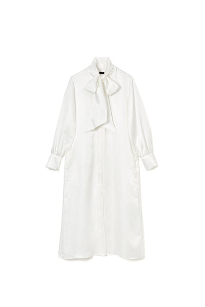 ブラウスワンピース WHITE