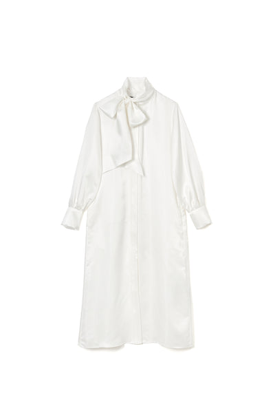 ブラウスワンピース WHITE