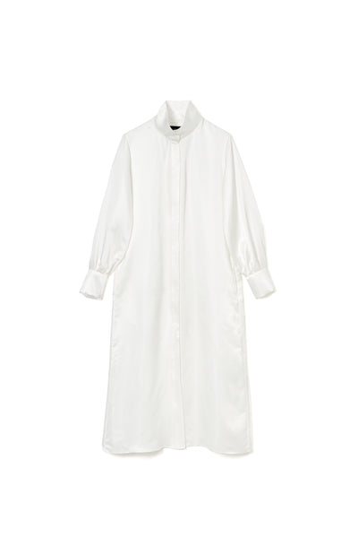 ブラウスワンピース WHITE