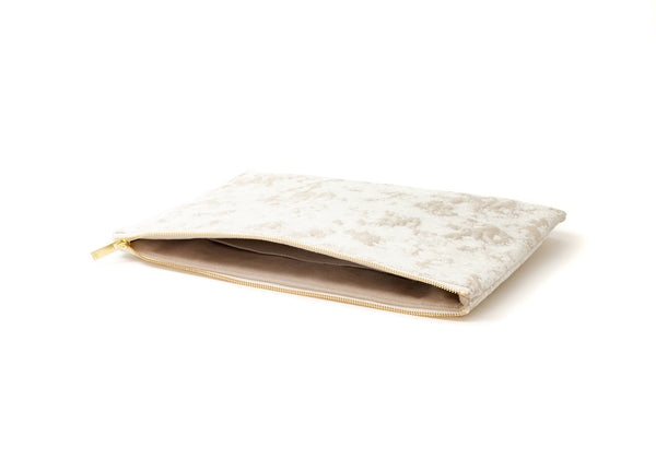 Large Square Pouch Plus Frosted Petals