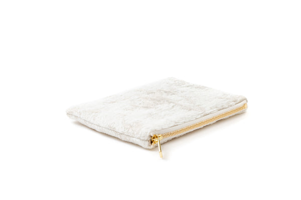 SQUARE POUCH MINI FROSTED PETALS 9074