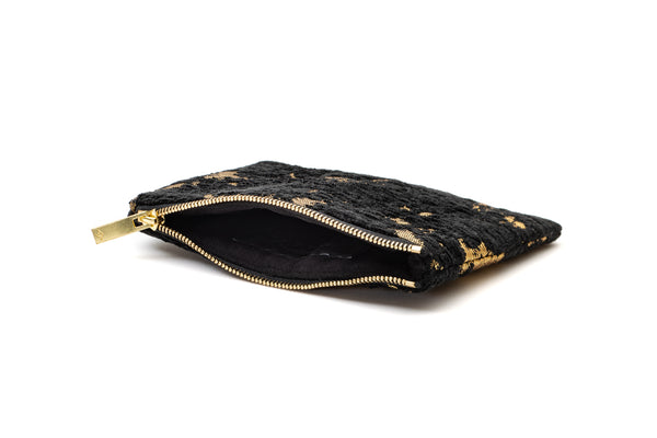 SQUARE POUCH MINI FROSTED PETALS 9076
