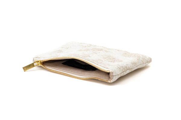 SQUARE POUCH MINI FROSTED PETALS 9074