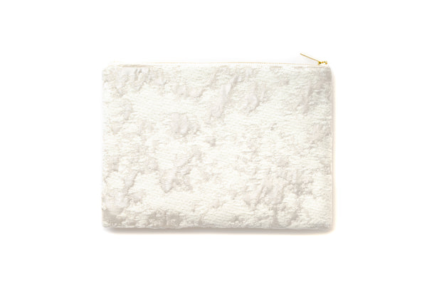 SQUARE POUCH MEDIUM FROSTED PETALS 9074