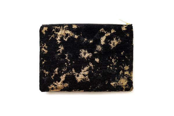 SQUARE POUCH MEDIUM FROSTED PETALS 9076