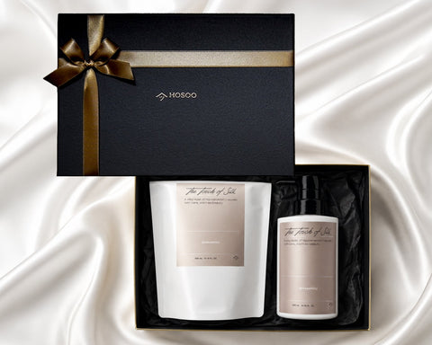 HOSOO 17050円　高級 ウォッシュ＆クリームセット　シルク　ハンドソープ The Touch of Silk – HOSOO ONLINE STORE