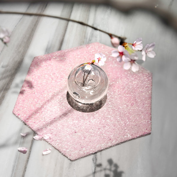 スタイリングマット ヘキサゴン サクラサク