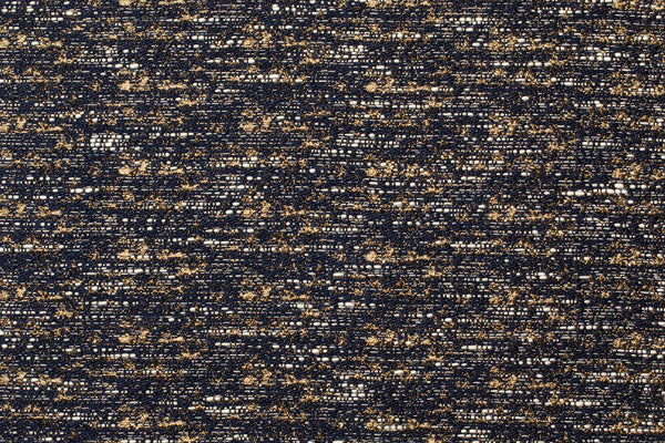 HOSOO Textile Collections |  Paris Navy & Gold & White