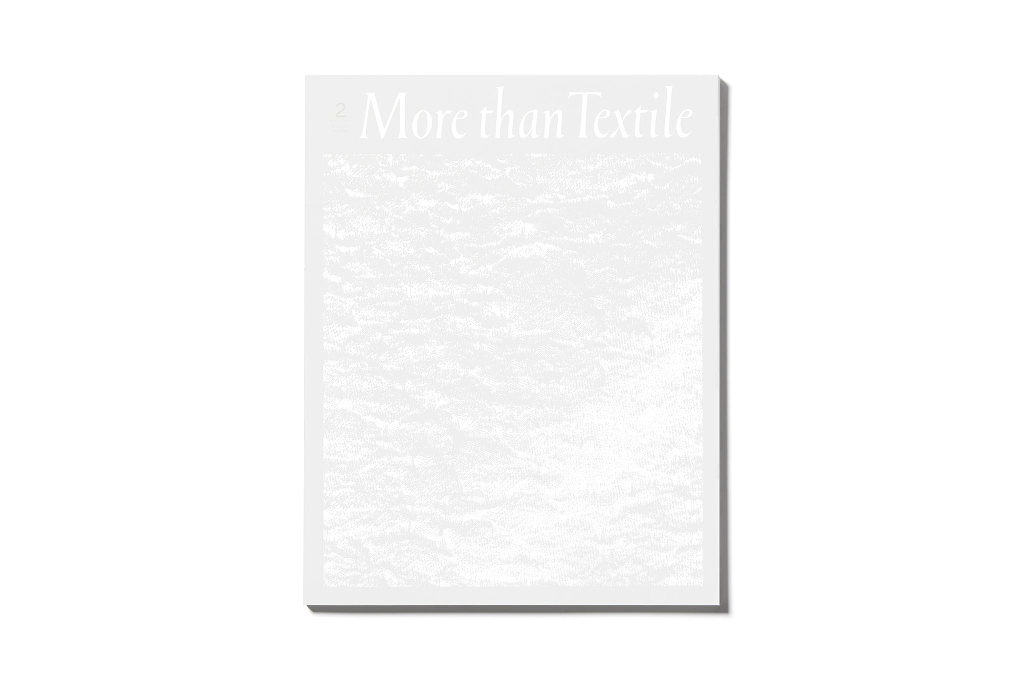 HOSOO Magazine "More than Textile" issue 02